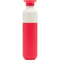 Dopper waterfles 450 ml kunststof rood