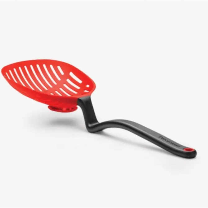 Dreamfarm Big Lestrain zeeflepel 28,8 cm kunststof rood