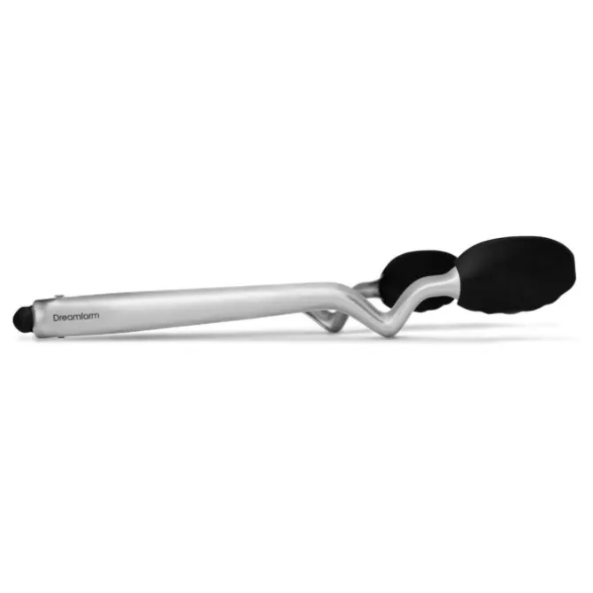 Dreamfarm Clong serveertang 30,5 cm rvs/silicone zwart
