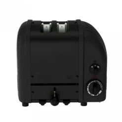 Dualit Stealth NewGen broodrooster 2 sleuven rvs mat zwart