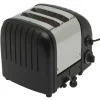 Dualit Vario NewGen broodrooster 2 sleuven rvs mat zwart