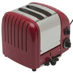 Dualit Vario NewGen broodrooster 2 sleuven rvs rood