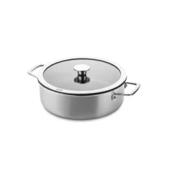 DUCQ Downdraft braadpan ø 26 cm rvs