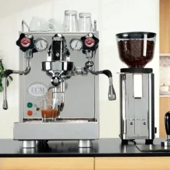 ECM Mechanika VI Slim espressomachine rvs glans