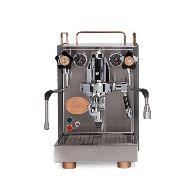 ECM Mechanika VI Slim Heritage espressomachine rvs glans