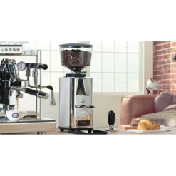 ECM S-Automatik 64 bonenmolen rvs glans