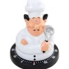 Ek Design keukentimer chef kunststof wit