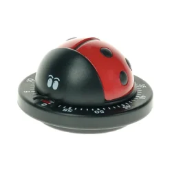 Ek Design keukentimer lieveheersbeestje kunststof rood