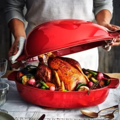 Emile Henry Chicken Roaster aardewerk Grand Cru