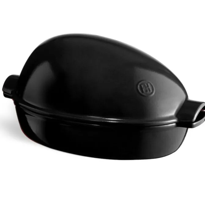 Emile Henry Chicken Roaster aardewerk Fusain