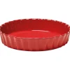 Emile Henry diepe taartvorm ø 28 cm keramiek Grand Cru