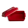 Emile Henry Le Moule à Pain broodbakpan 28 x 13 x 7 cm aardewerk Grand Cru