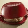 Emile Henry Le Pain Maison broodbakvorm rond 32,5 cm aardewerk Grand Cru