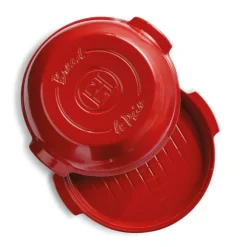 Emile Henry Le Pain Maison broodbakvorm rond 32,5 cm aardewerk Grand Cru