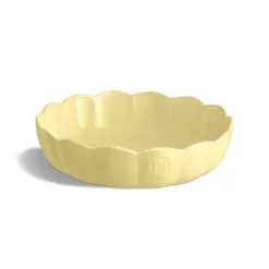 Emile Henry Madeleine ronde ovenschaal ø 27,5 cm keramiek Vanille