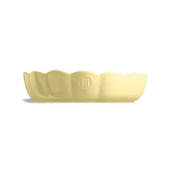 Emile Henry Madeleine ronde ovenschaal ø 27,5 cm keramiek Vanille