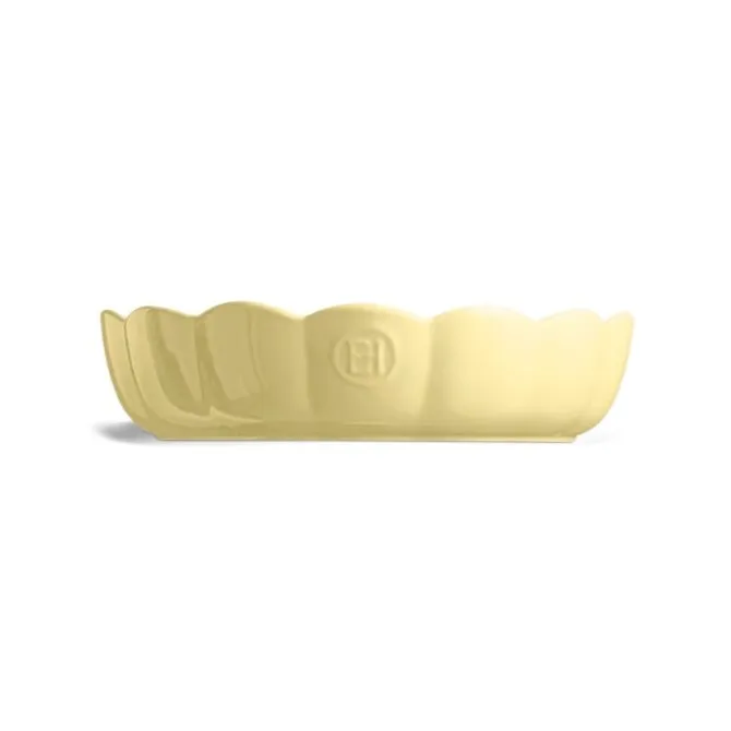 Emile Henry Madeleine ronde ovenschaal ø 27,5 cm keramiek Vanille