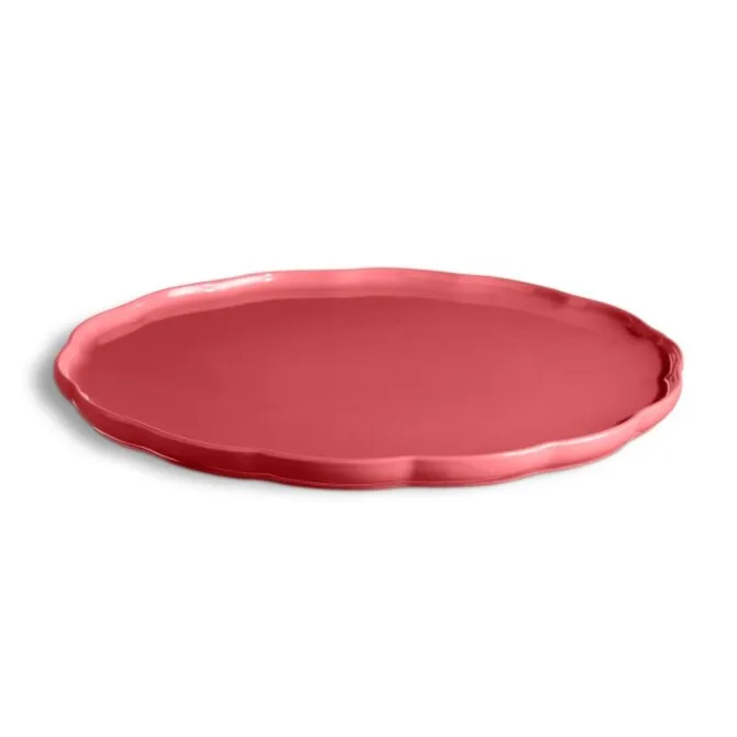 Emile Henry Madeleine serveerbord ø 31,5 cm keramiek Rose Candy