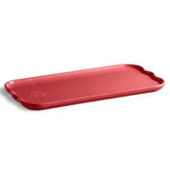 Emile Henry Madeleine serveerbord 31,5 x 15 cm keramiek Rose Candy