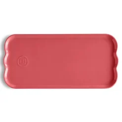 Emile Henry Madeleine serveerbord 31,5 x 15 cm keramiek Rose Candy