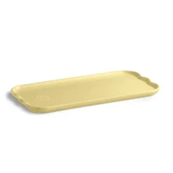 Emile Henry Madeleine serveerbord 31,5 x 15 cm keramiek Vanille