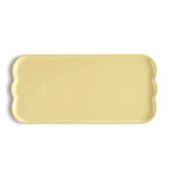 Emile Henry Madeleine serveerbord 31,5 x 15 cm keramiek Vanille