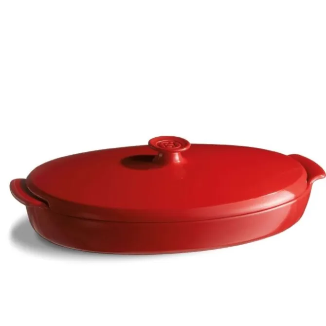 Emile Henry Papillote vispan 41 cm aardewerk Grand Cru