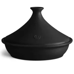 Emile Henry tajine ø 32 cm aardewerk zwart