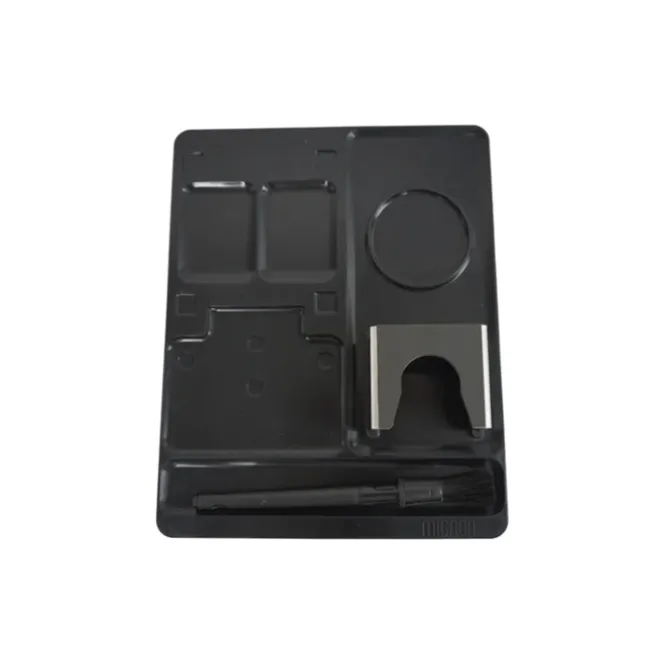 Eureka Mignon tamping mat kit 22,7 x 28 cm silicone zwart