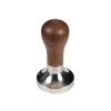 Eureka Mignon verstelbare tamper ø 58 mm walnoothout
