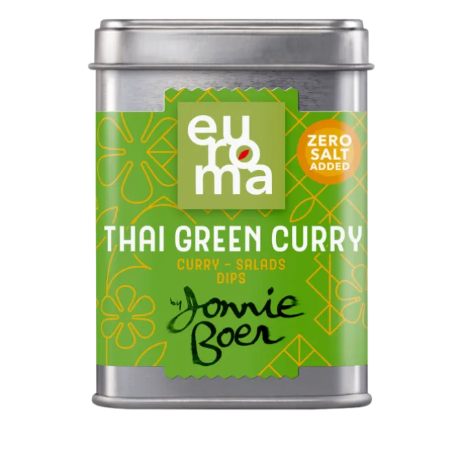 Euroma Jonnie Boer Original Spices Thai Green Curry 43 gram