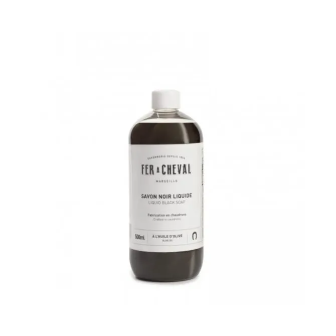 Fer à Cheval vloeibare zwarte zeep 500 ml