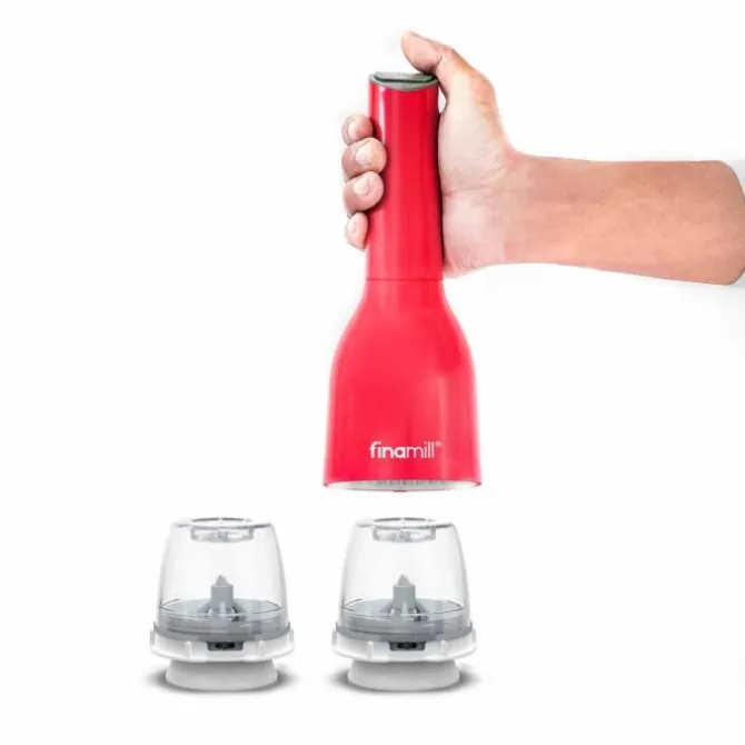 Finamill All-In-One kruidenmolen inclusief 2 Pro Plus Pods Sangria