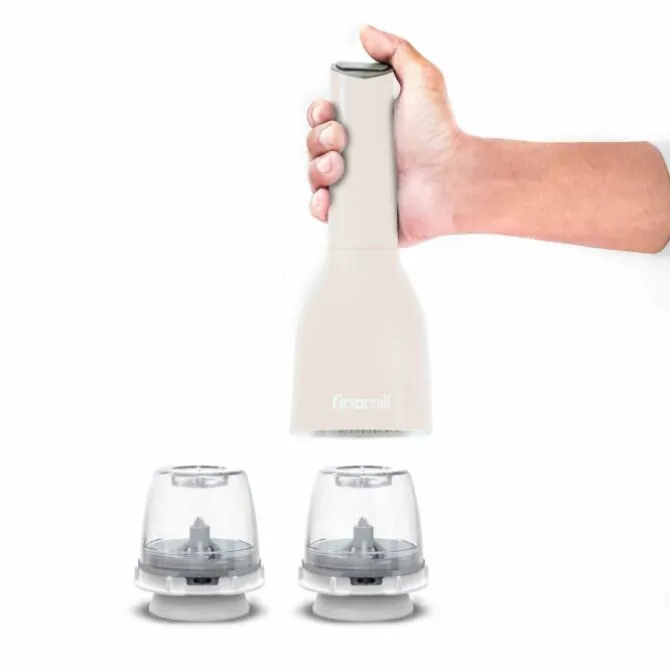 Finamill All-In-One kruidenmolen inclusief 2 Pro Plus Pods Soft Cream