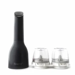 Finamill All-In-One kruidenmolen inclusief 2 Pro Plus Pods Midnight Black