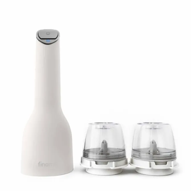 Finamill All-In-One oplaadbare kruidenmolen inclusief 2 Pro Plus Pods Soft Cream