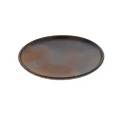 Fine2Dine Escura ontbijtbord ø 20 cm porselein donkerbruin
