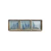Fine2Dine Nova serveerschaal 3 vakjes porselein blauw