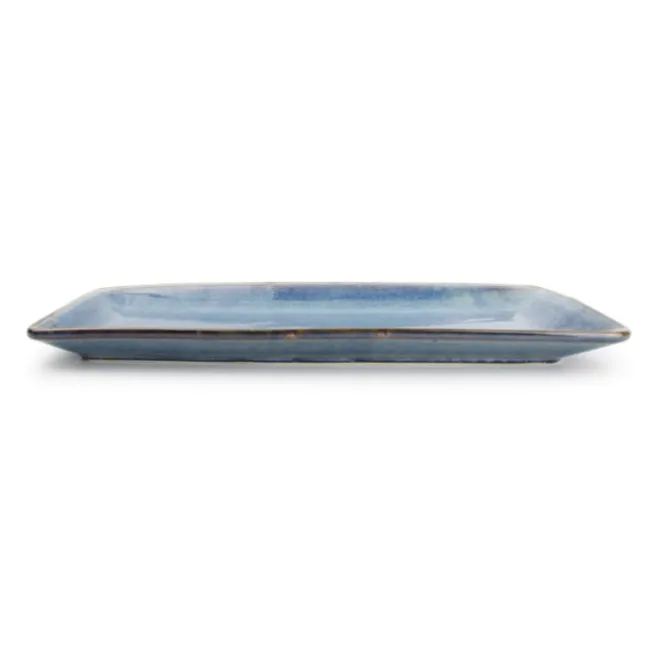 Fine2Dine Nova serveerschaal 35,5 x 16 cm porselein blauw