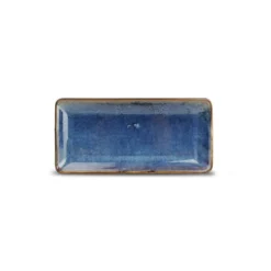 Fine2Dine Nova serveerschaal 25,5 x 11,5 cm porselein blauw