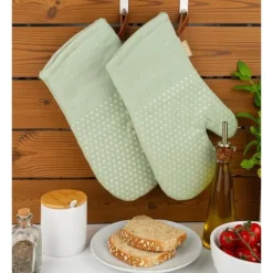 Finesse Chef Dots ovenwant 18 x 33 cm Celadon