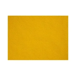 Finesse Monaco XL placemat 35 x 48 cm kunstleer Sunglow Yellow