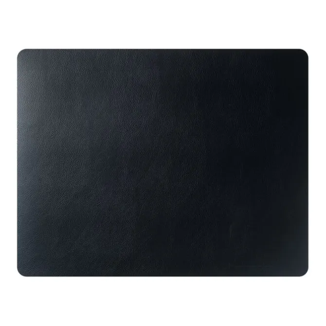 Finesse Skin Natur Brick placemat 35 x 45 cm leer Charcoal