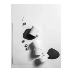 Finesse Skin Natur Brick placemat 35 x 45 cm leer Simply White