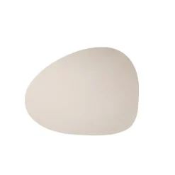 Finesse Skin Natur Pebble placemat 40 x 46 cm leer Tornado
