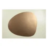 Finesse Skin Natur Pebble placemat 40 x 46 cm leer Icy Grey