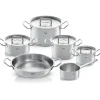 Fissler Original Profi collection pannenset met gratis Crispy serveerpan rvs 6-delig