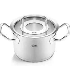 Fissler Original Profi kookpan met glasdeksel 2 liter ø 16 cm rvs