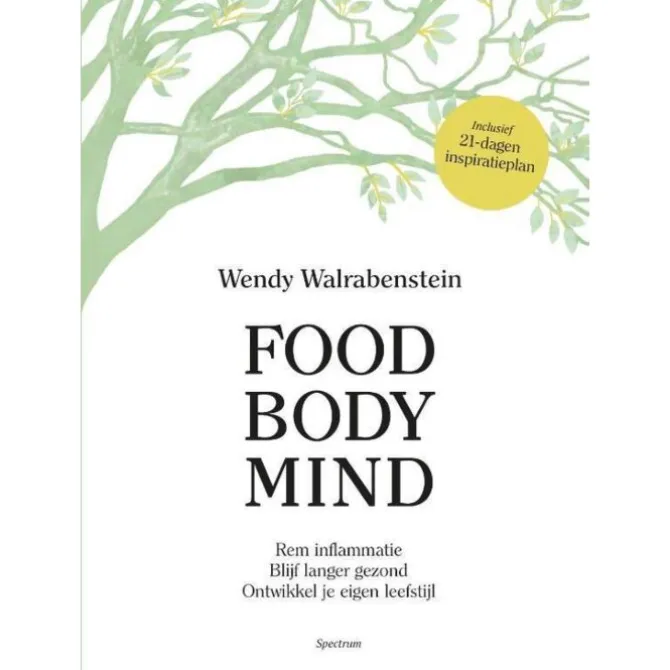 FOOD BODY MIND : rem inflammatie, blijf langer gezond - PRE-ORDER (september)