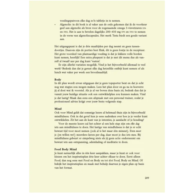 FOOD BODY MIND : rem inflammatie, blijf langer gezond - PRE-ORDER (september)
